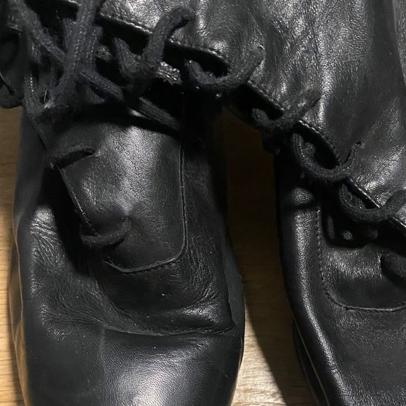 Nine West Black Lace-Up Boots for Women - Picture 5 of 9